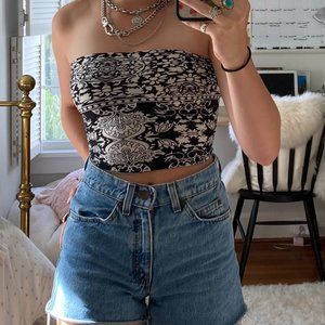 Patterned tube top